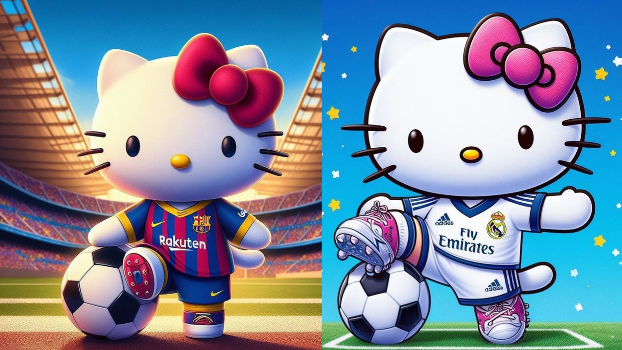 bộ đồ bóng đá hello kitty