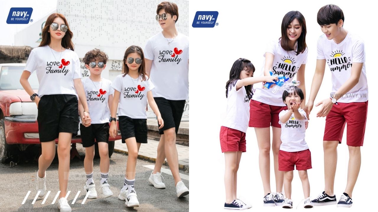 shop bán đồng phục gia đình