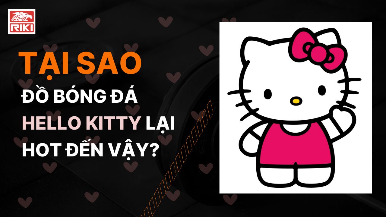 bộ đồ bóng đá hello kitty