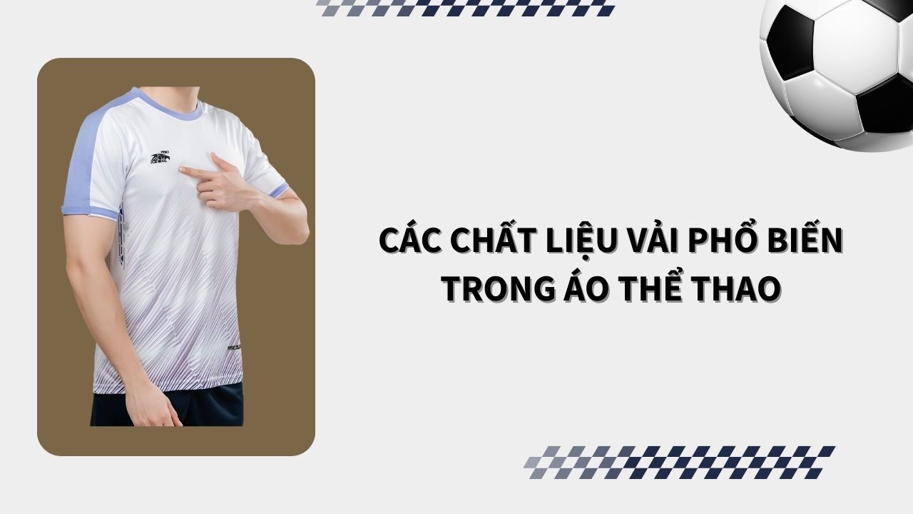 chất liệu vải áo thể thao
