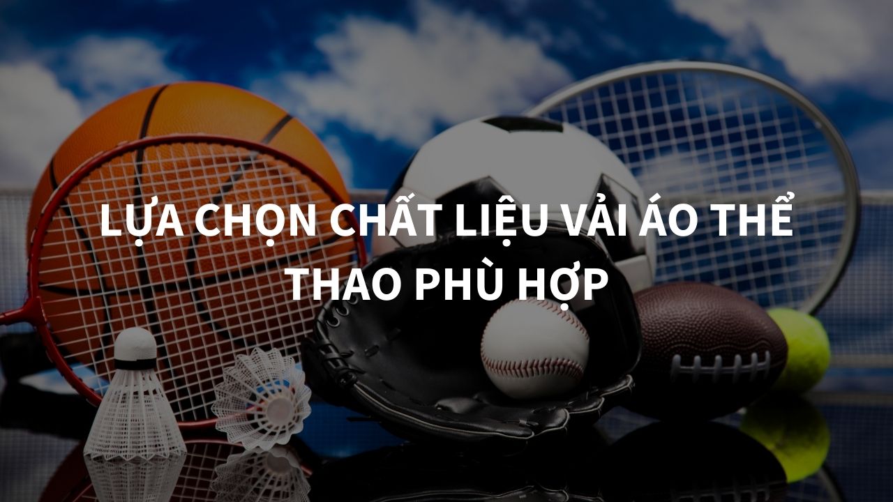 chất liệu vải áo thể thao