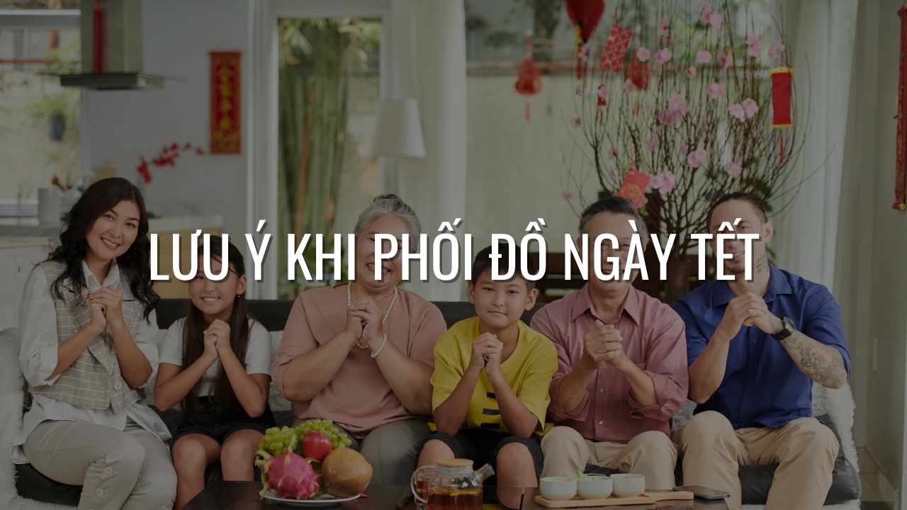 phối đồ ngày tết
