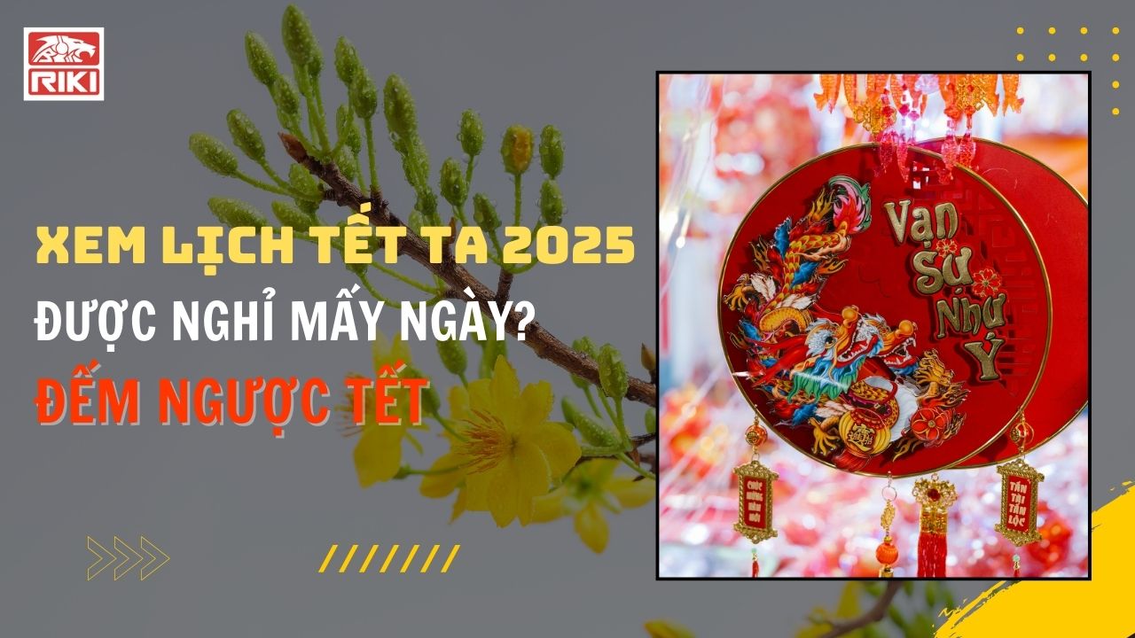 Xem Lịch Tết Ta 2025 Được Nghỉ Mấy Ngày? Đếm Ngược Tết