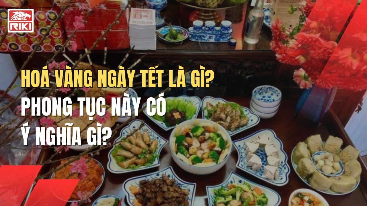 hóa vàng ngày tết