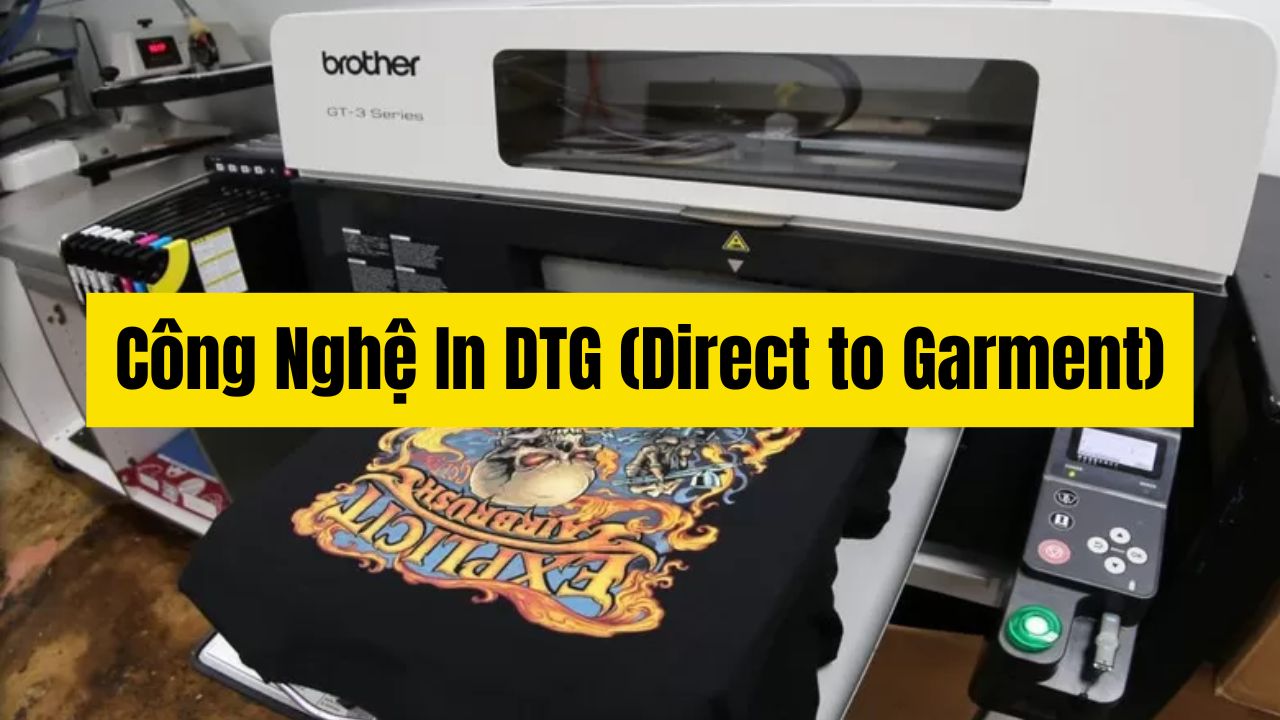 Công Nghệ In DTG (Direct to Garment)