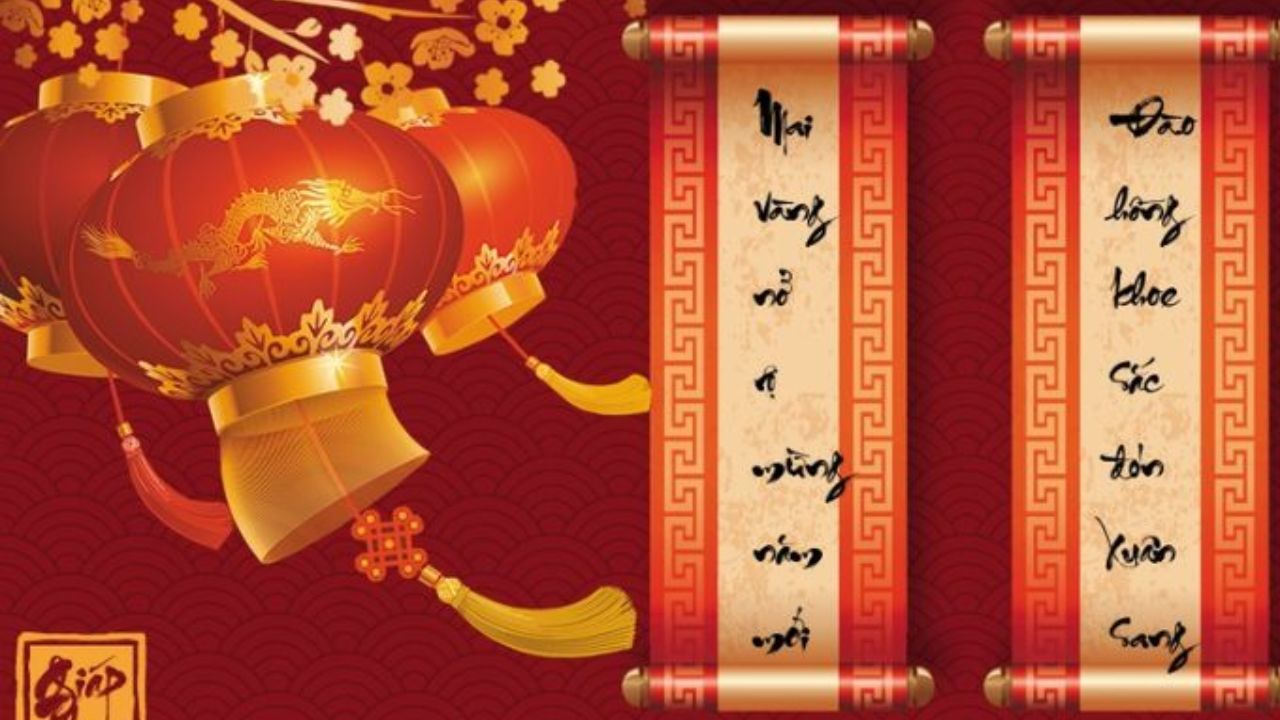 Chất Liệu Câu Đối Tết