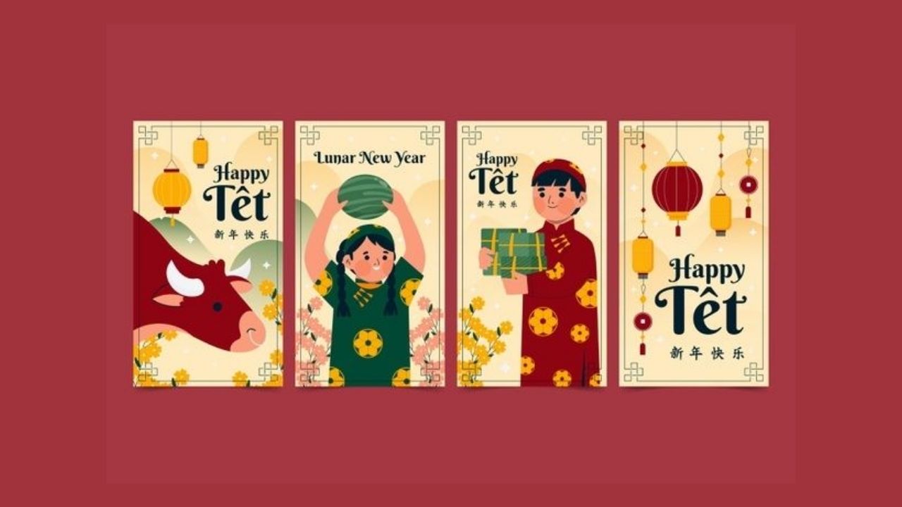 Các Mẫu Thiệp Tết Phù Hợp Cho Doanh Nghiệp