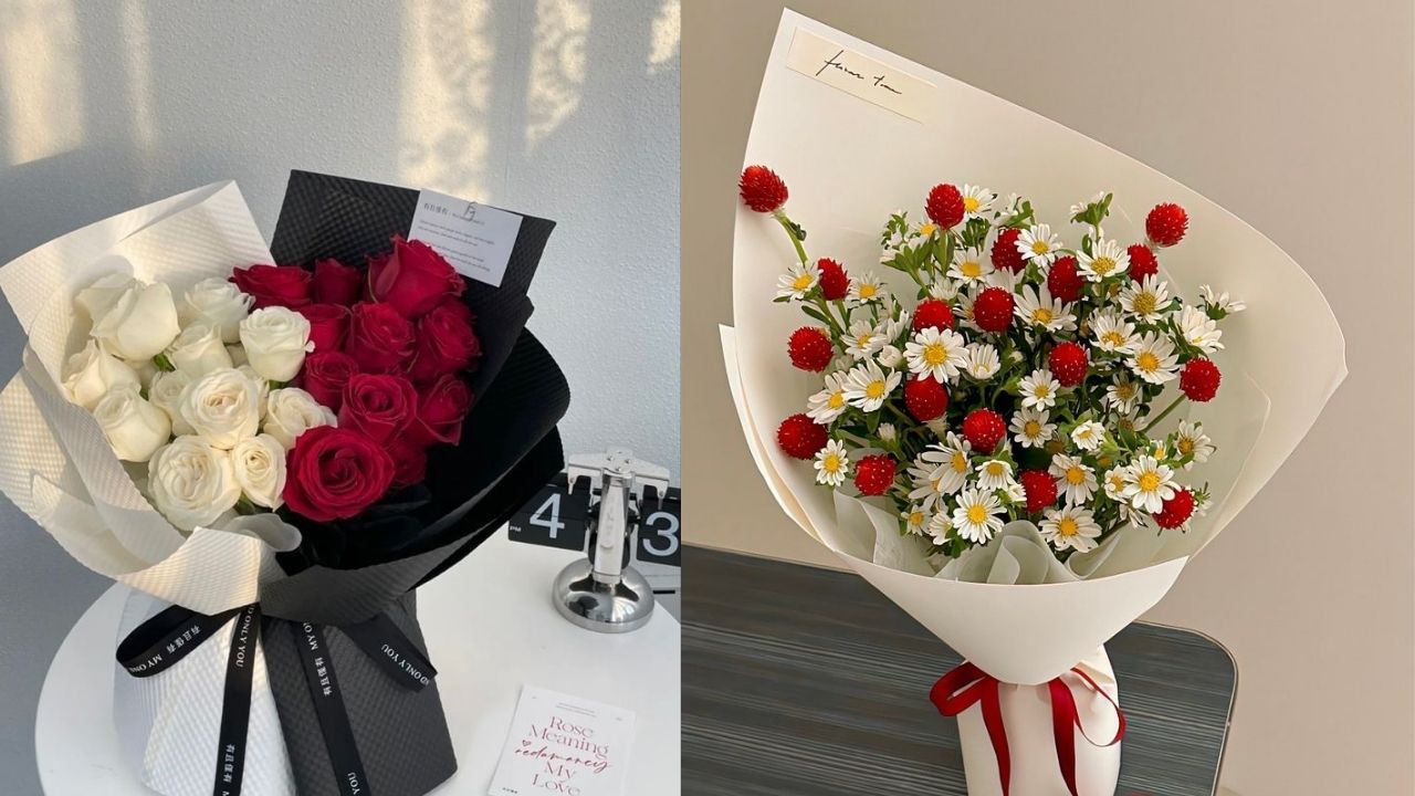 Gợi Ý Các Kiểu Bó Hoa Valentine