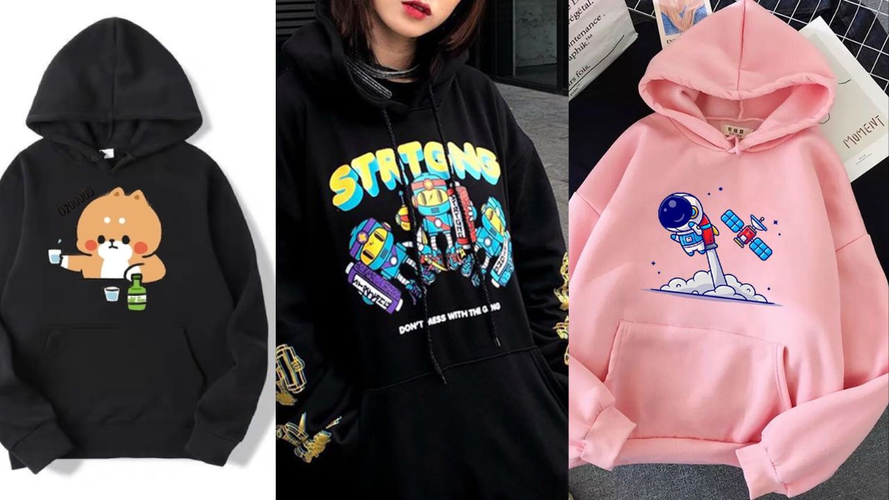 Các Mẫu Hoodie In Theo Yêu Cầu Phổ Biến
