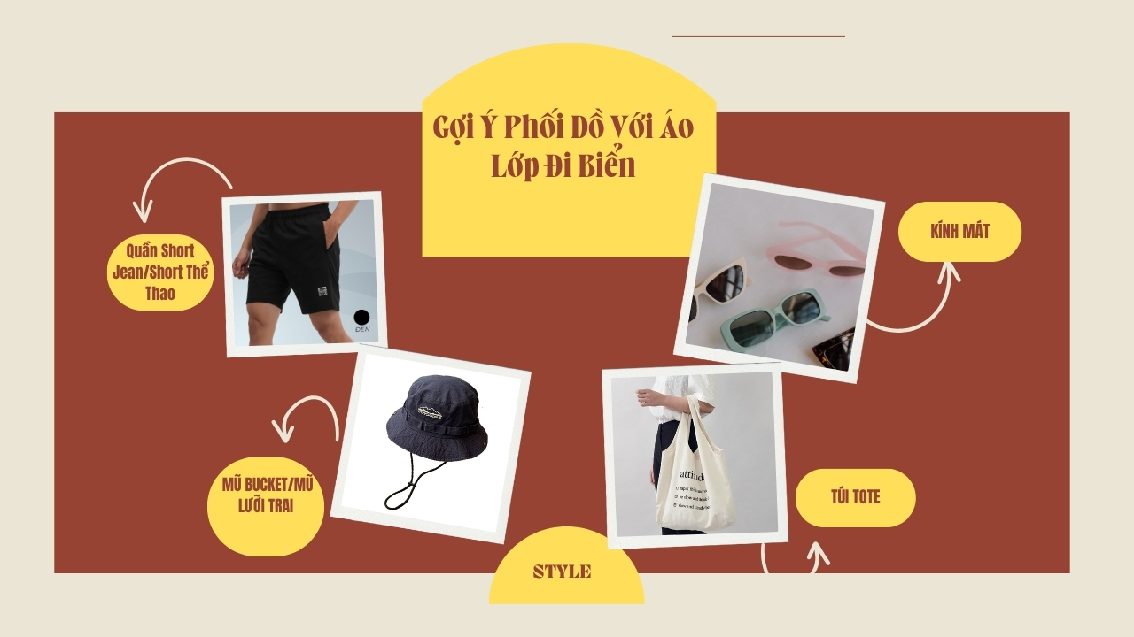 Gợi Ý Phối Đồ Với Áo Lớp Đi Biển