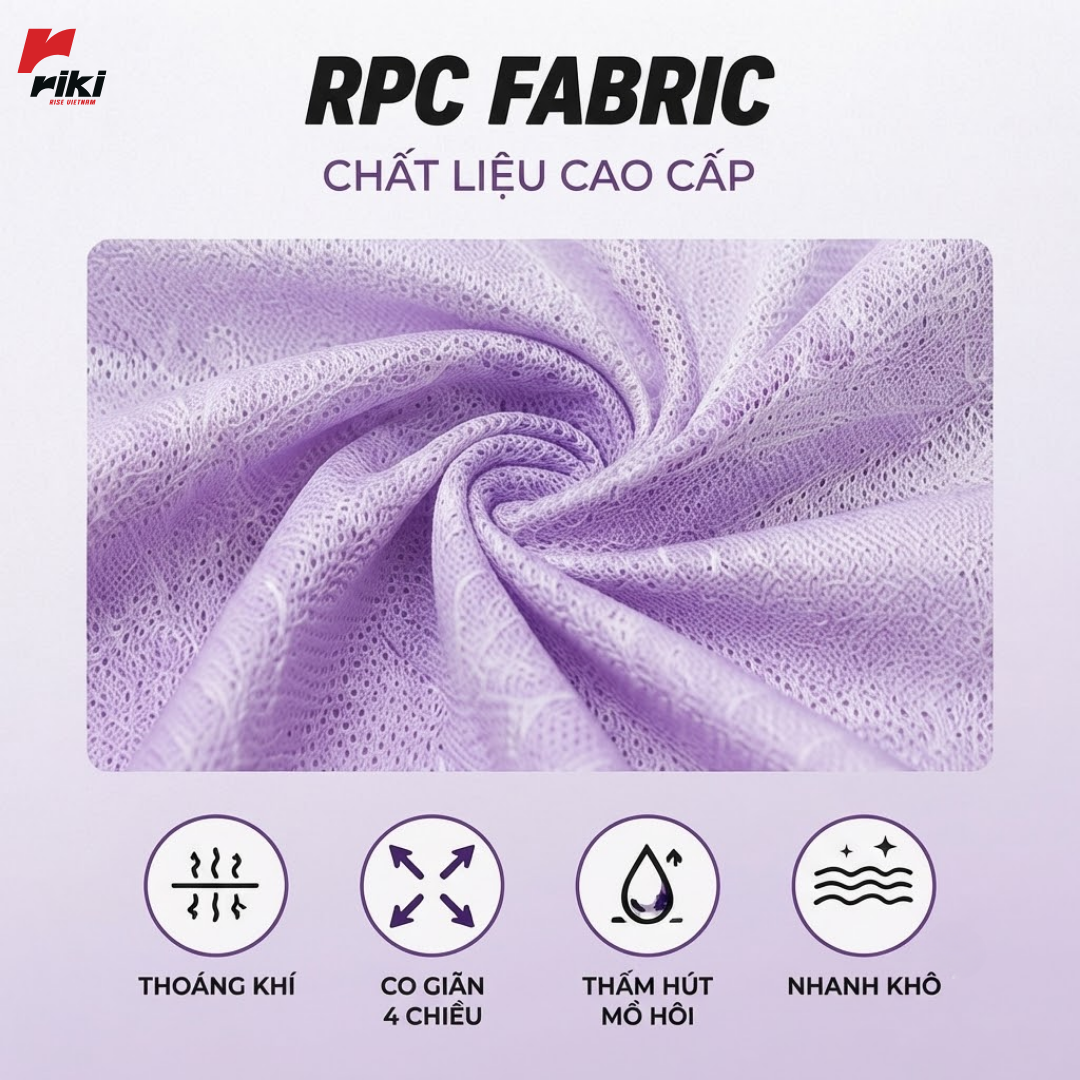 Chất liệu áo bóng đá cao cấp thấm hút mồ hôi