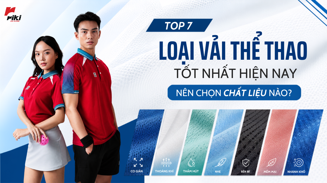 Top 7 loại vải thể thao tốt nhất