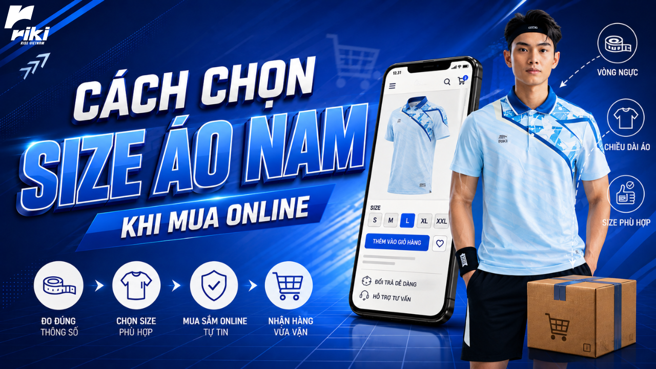 Cách chọn size áo nam khi mua online