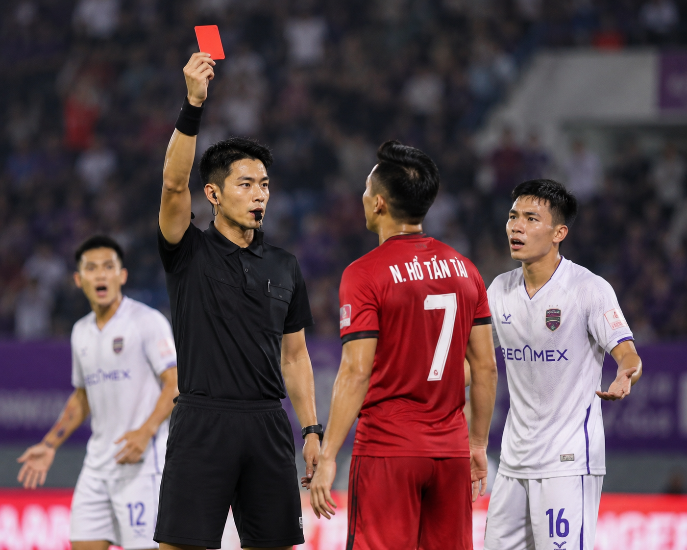 Thẻ đỏ trong bóng đá