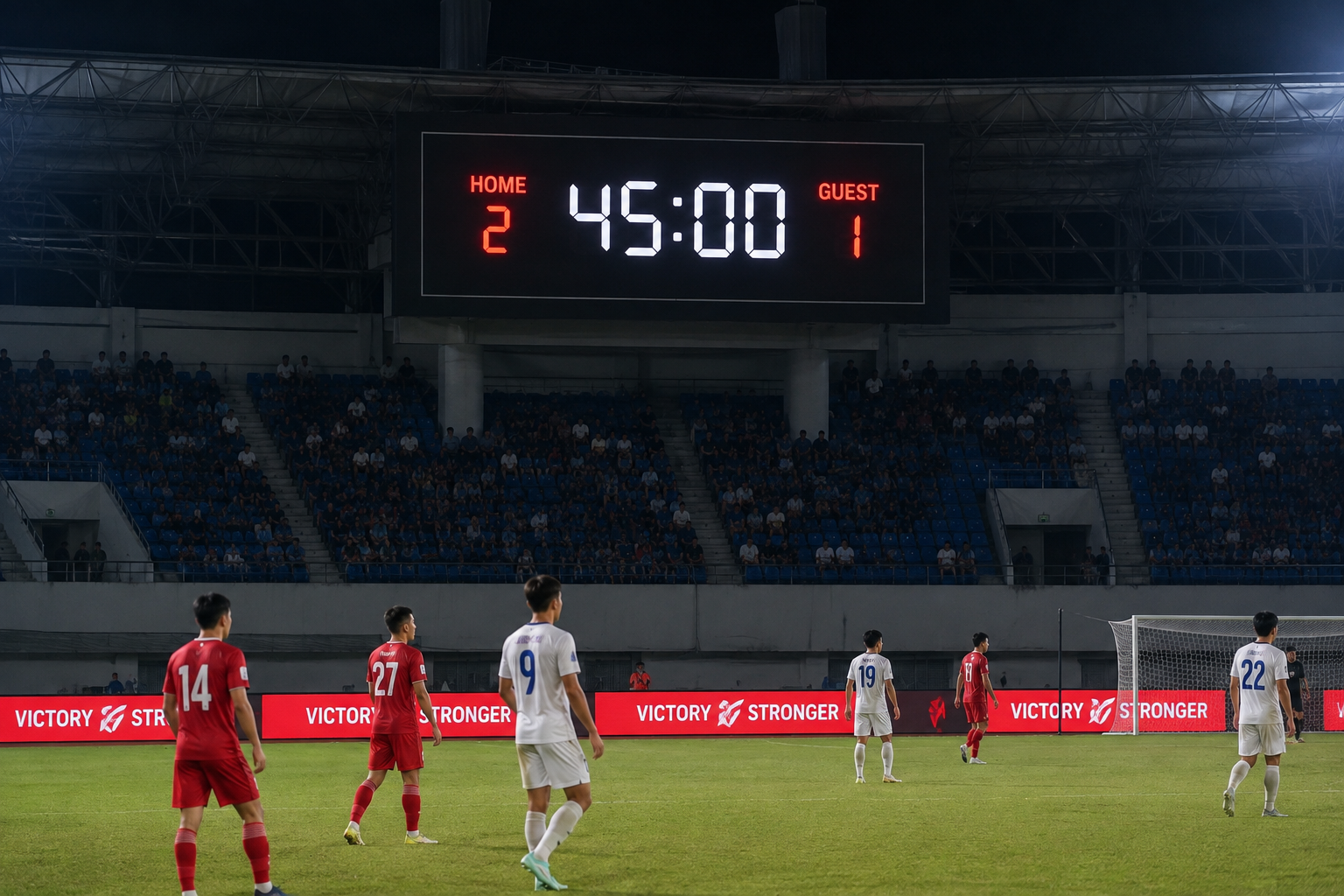 Thời gian thi đấu theo luật bóng đá