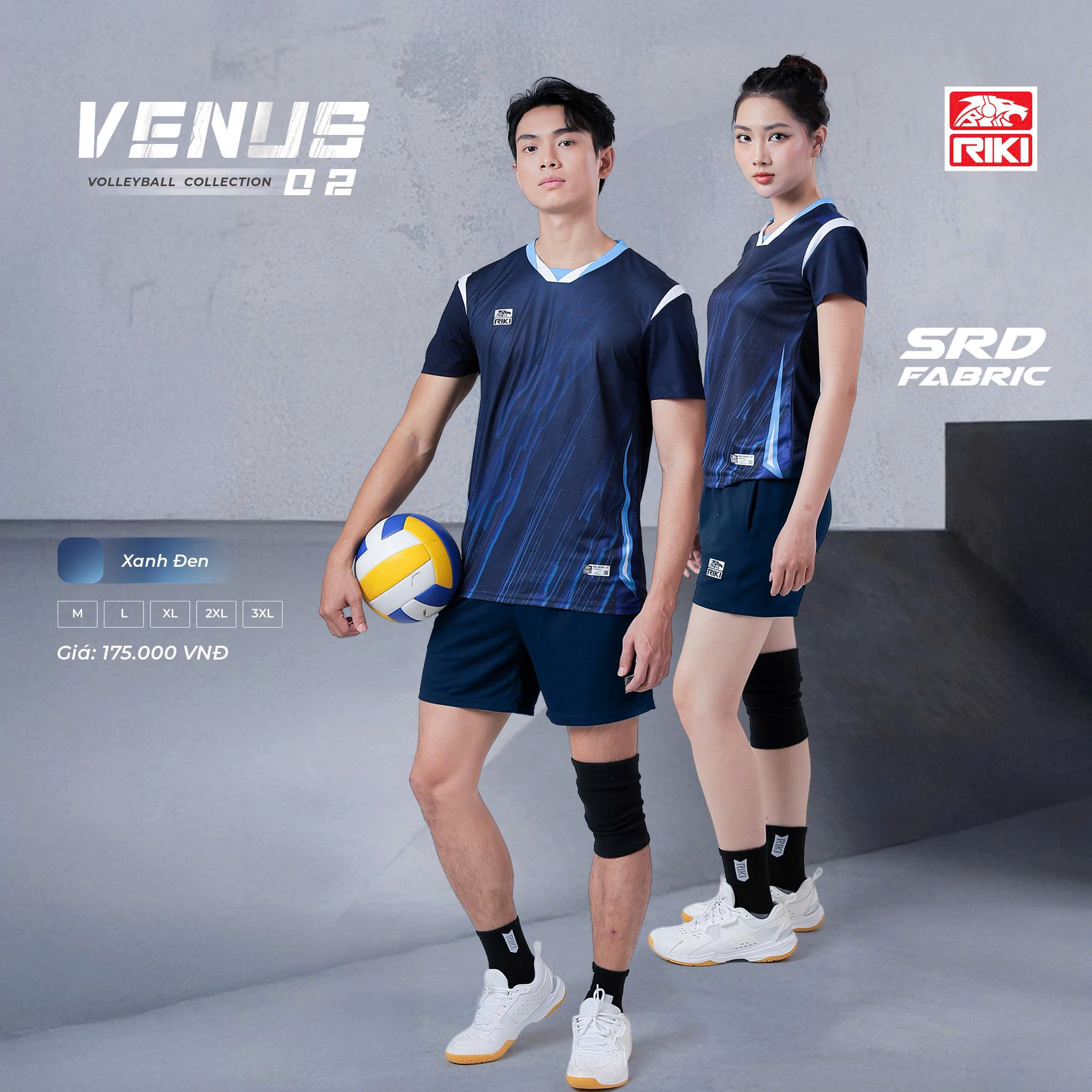 Đồ Bóng Chuyền RIKI VENUS02 Nam