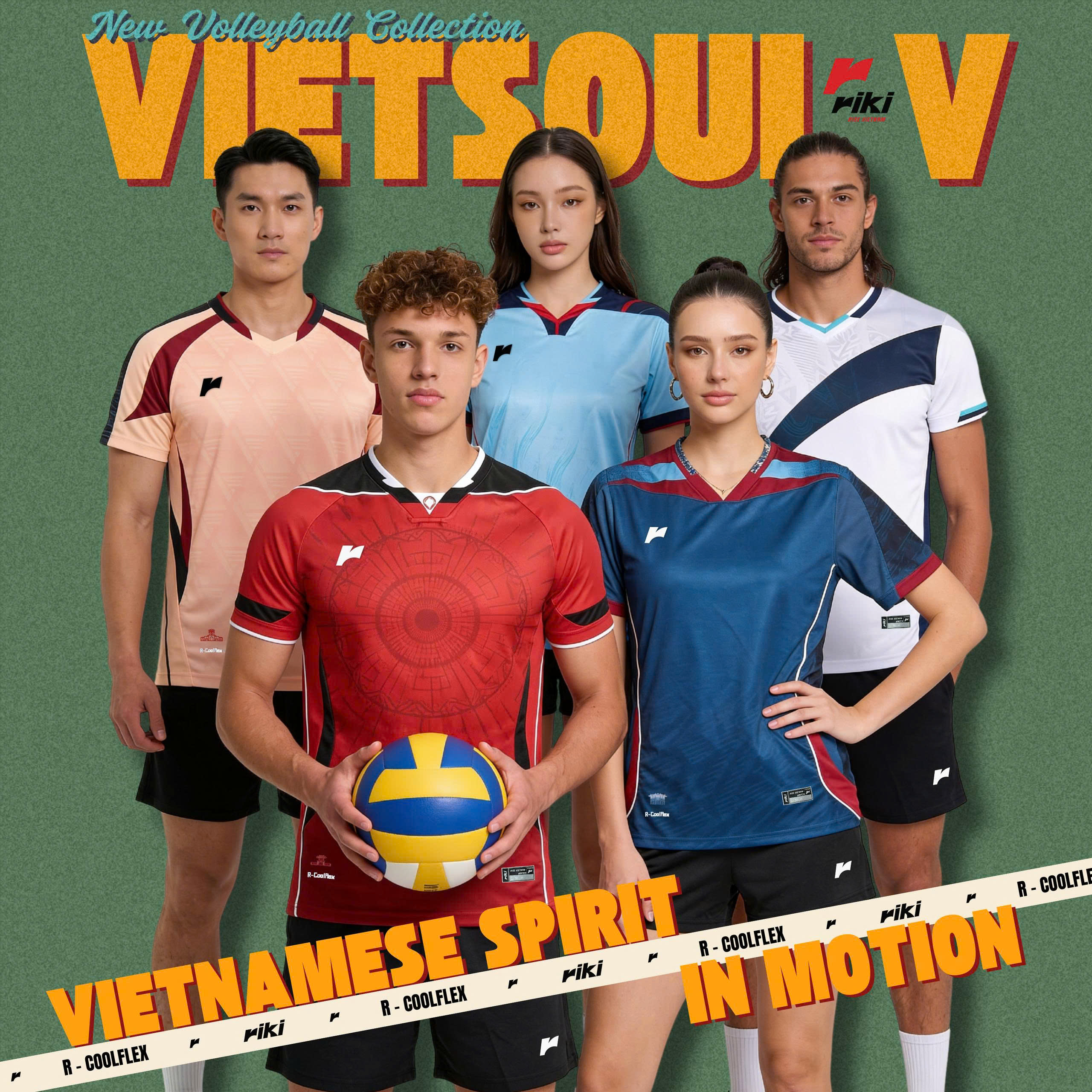 Đồ Bóng Chuyền Nữ VIETSOUL V