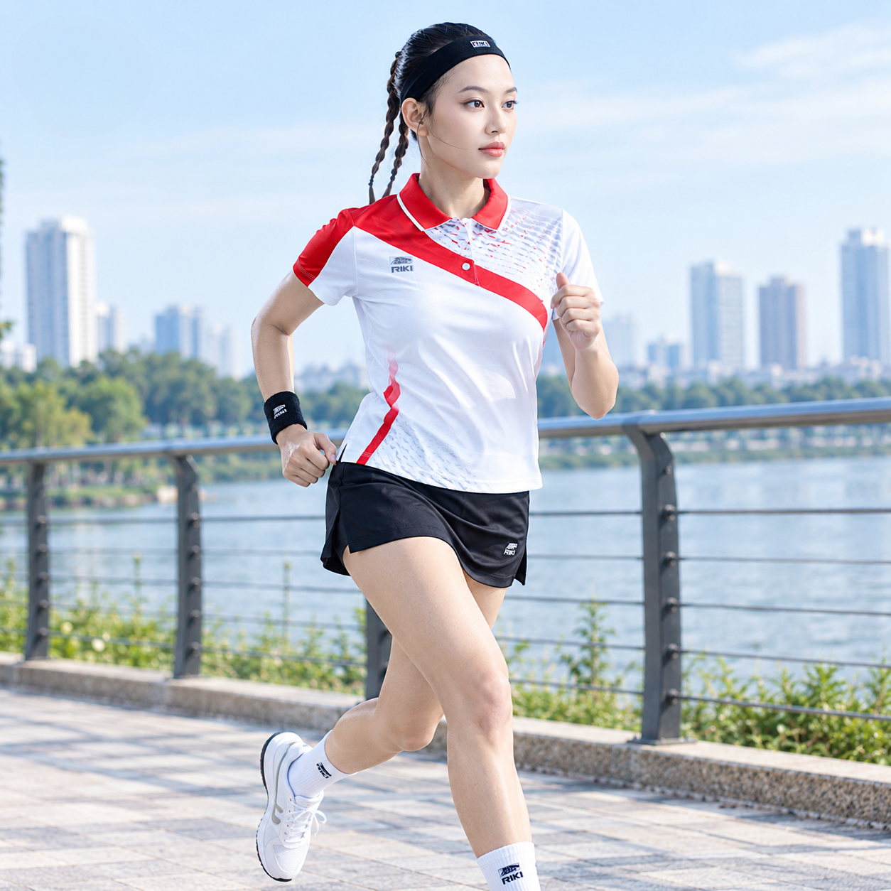 Áo thể thao RIKI NEXUS 01 Nữ cho outfit tập luyện