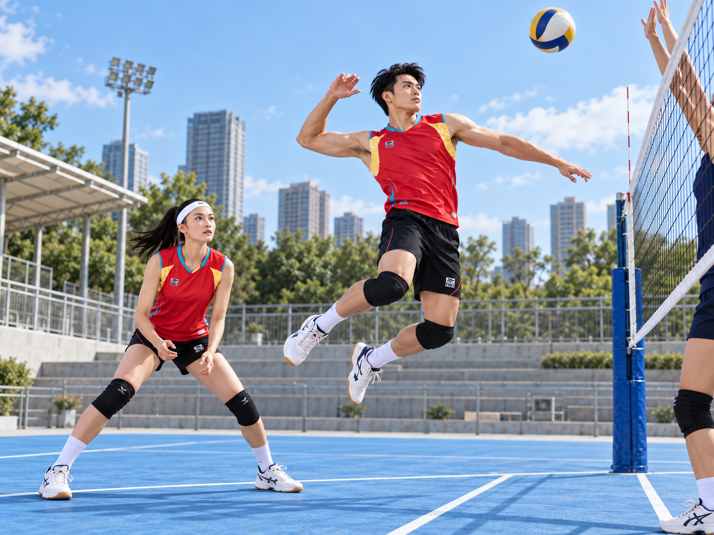 Quần áo bóng chuyền phù hợp cho tập luyện và thi đấu