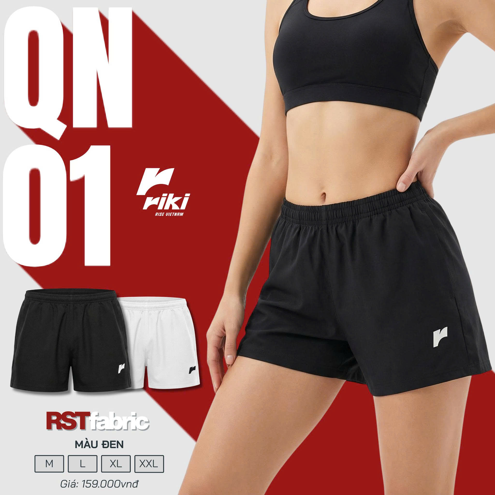Quần Short Thể Thao RIKI QN01 New Nữ